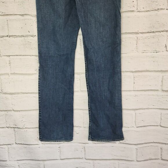 Rock and Republic Mens Neil 34x34 Relaxed Straight Mid Rise Blue Jeans Denim - Picture 8 of 11
